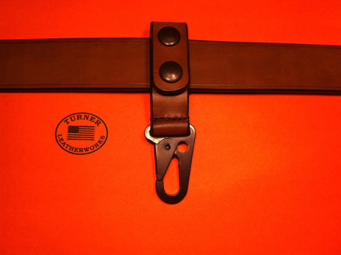 Leather Belt Keeper Key Holder Belt Clip H&K